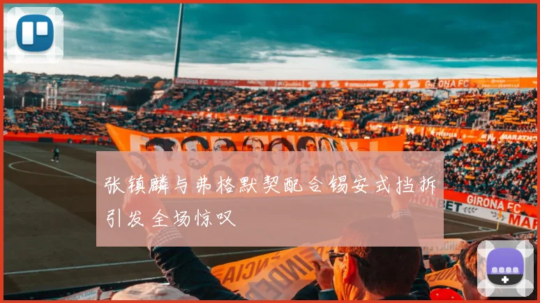 张镇麟与弗格默契配合锡安式挡拆引发全场惊叹